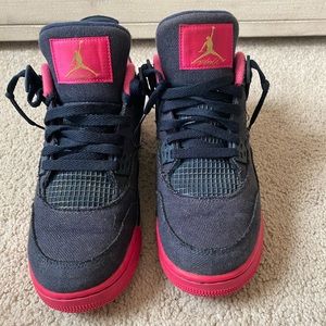 Jordan Retro 4 GG Metallic Gold-Vivid Pink-White